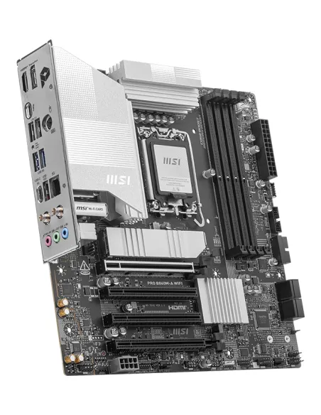MSI PRO B860M-A WIFI scheda madre Intel B860 LGA 1851 (Socket V1) micro ATX