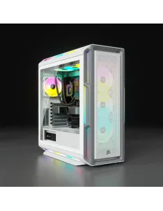Corsair iCUE 5000T RGB Midi Tower Bianco 2