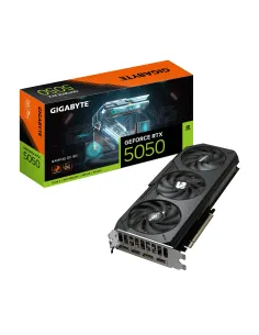 GIGABYTE GeForce RTX 5050 GAMING OC 8G Scheda Grafica - 8GB GDDR6, 128bit, PCI-E 5.0, 2632MHz Frequenza core, 2 x DP, 2 x HDMI,