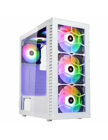 Kolink OBSERVATORY HF GLASS WHITE ARGB Midi Tower Bianco
