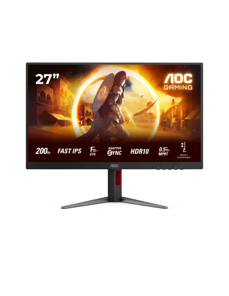 AOC G4 27G4HA Monitor PC 68,6 cm (27") 1920 x 1080 Pixel Full HD LED Nero, Rosso
