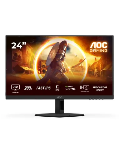 AOC G4 24G4HRE Monitor PC 60,5 cm (23.8") 1920 x 1080 Pixel Full HD LED Nero, Rosso