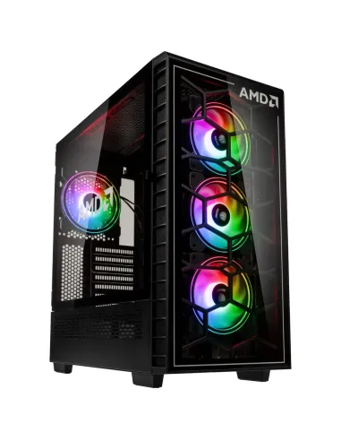 Kolink Observatory Y AMD SE ARGB Midi Tower Nero, Trasparente
