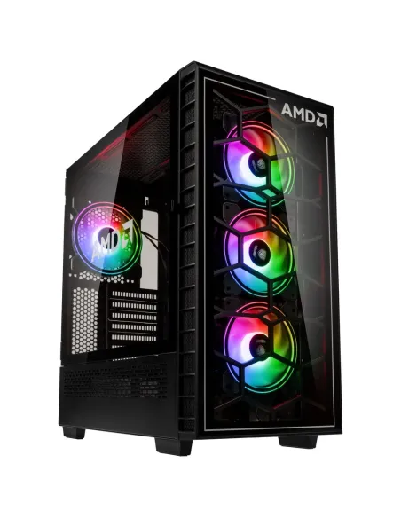 Kolink Observatory Y AMD SE ARGB Midi Tower Nero, Trasparente