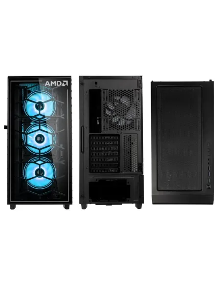 Kolink Observatory Y AMD SE ARGB Midi Tower Nero, Trasparente