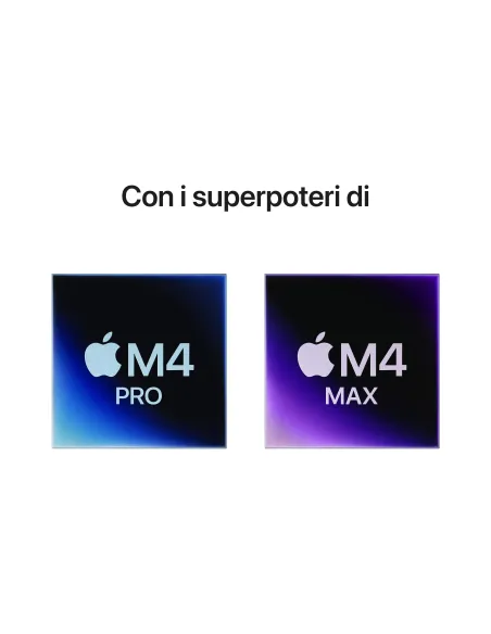 Apple MacBook Pro 14" Chip M4 Pro con cpu 12 core e gpu 16 core, 512GB SSD - Nero siderale