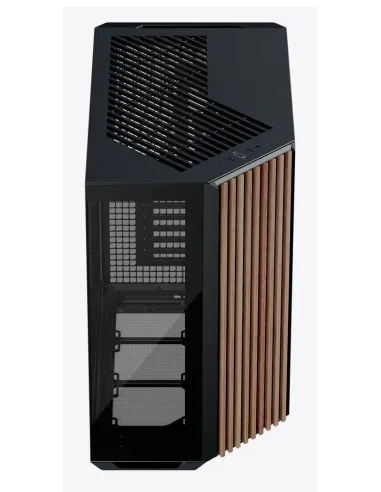 APNX V1-W-BK-v1 Midi Tower Nero, Legno