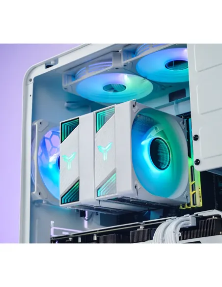 Jonsbo CR-3000 ARGB White Processore Ventilatore 12 cm Bianco 1 pz