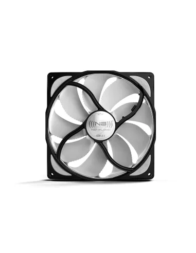 Noiseblocker B14-3 Case per computer Ventilatore 14 cm Nero, Bianco