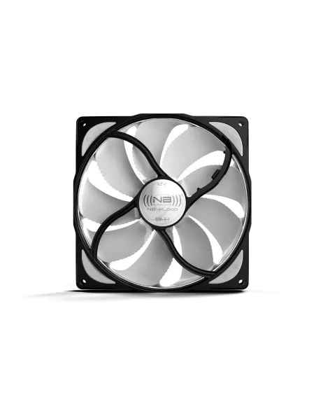 Noiseblocker B14-3 Case per computer Ventilatore 14 cm Nero, Bianco