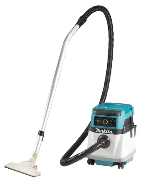 Makita DVC150LZ aspiracenere 15 L Blu, Bianco