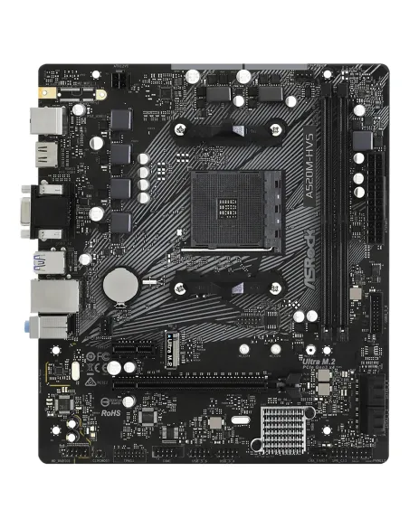 Asrock A520M-HVS AMD A520 Socket AM4 micro ATX