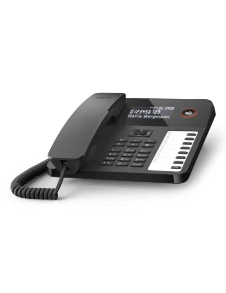 Gigaset DESK 600 Telefono analogico Identificatore di chiamata Nero