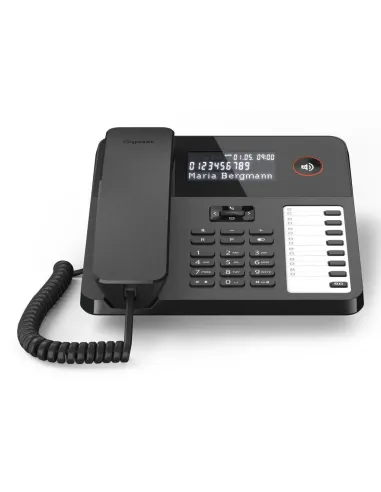 Gigaset DESK 600 Telefono analogico Identificatore di chiamata Nero