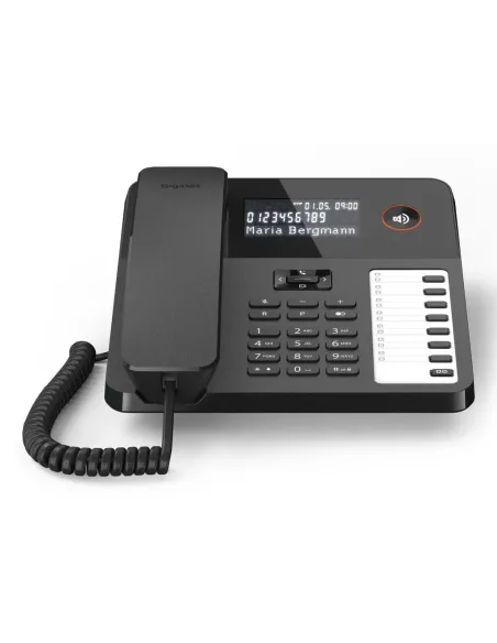 Gigaset DESK 600 Telefono analogico Identificatore di chiamata Nero