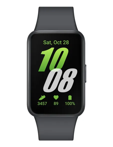 Samsung Galaxy Fit3 4,06 cm (1.6") AMOLED 40 mm Digitale 256 x 402 Pixel Touch screen Grigio