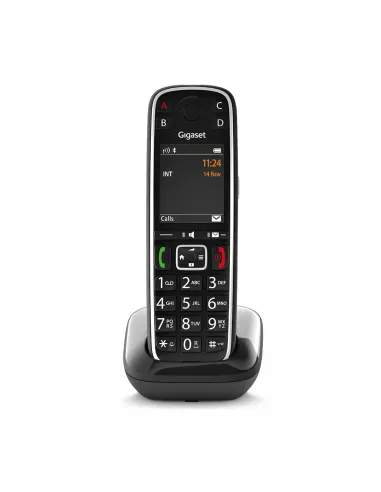 Gigaset E720 Telefono analogico DECT Identificatore di chiamata Nero