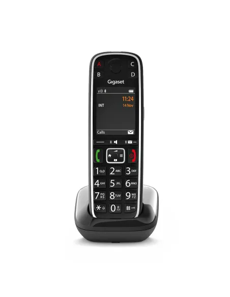 Gigaset E720 Telefono analogico DECT Identificatore di chiamata Nero