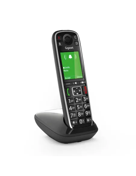 Gigaset E720 Telefono analogico DECT Identificatore di chiamata Nero