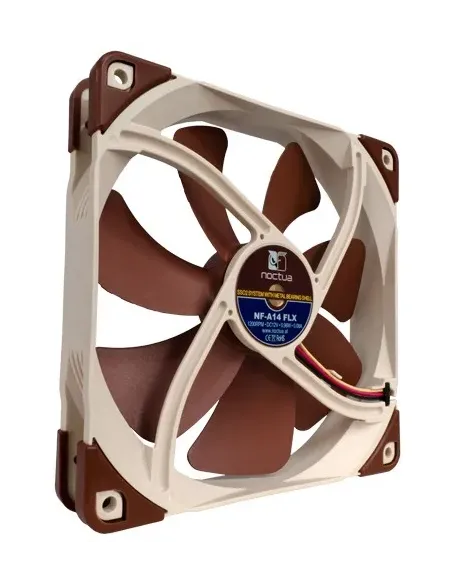 Noctua NF-A14 FLX sistema di raffreddamento per computer Case per computer Ventilatore 14 cm