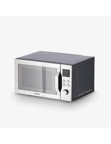 Severin 7777000 Nero, Acciaio inox Microonde con grill Superficie piana 25 L