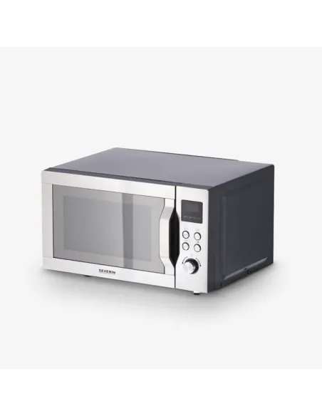 Severin 7777000 Nero, Acciaio inox Microonde con grill Superficie piana 25 L
