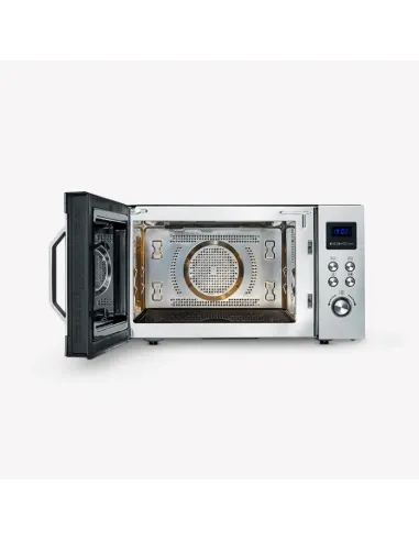 Severin 7777000 Nero, Acciaio inox Microonde con grill Superficie piana 25 L