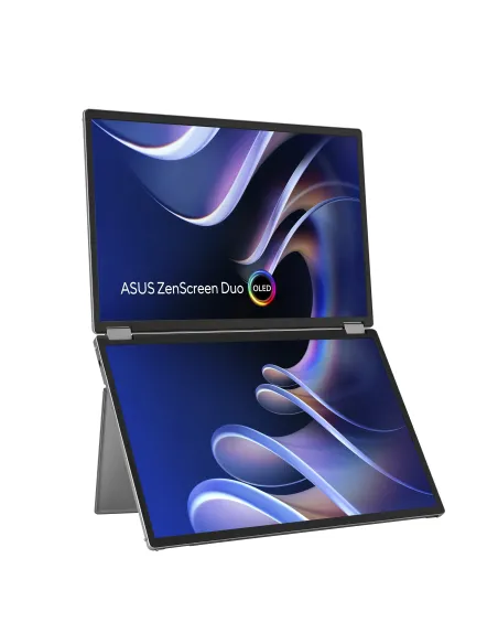 ASUS ZenScreen Duo OLED MQ149CD Monitor PC 35,6 cm (14") 1920 x 1200 Pixel WUXGA Argento