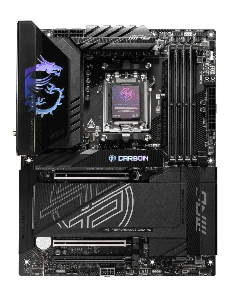 MSI MPG X870E CARBON WIFI scheda madre AMD X870E Socket AM5 ATX