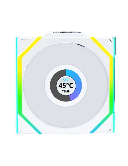 Lian Li UNI FAN SL Wireless LCD 120 Reverse Blade Case per computer Ventilatore 12 cm Bianco 1 pz