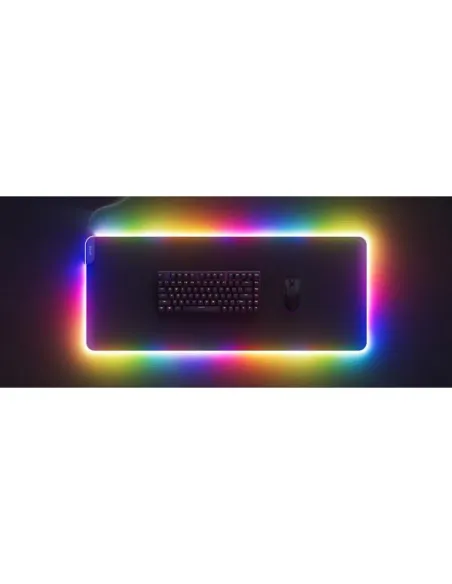 Hyte CNVS Intense Play Mat qRGB Gaming Mauspad - schwarz