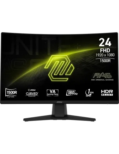MSI MAG 242C Monitor PC 59,9 cm (23.6") 1920 x 1080 Pixel Full HD LCD Nero