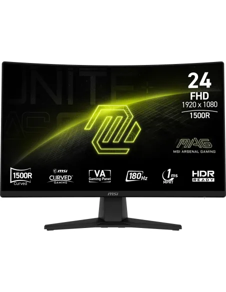 MSI MAG 242C Monitor PC 59,9 cm (23.6") 1920 x 1080 Pixel Full HD LCD Nero