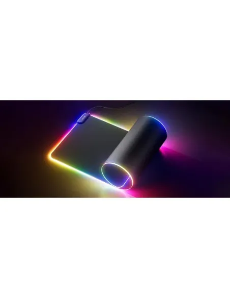 Hyte CNVS Intense Play Mat qRGB Gaming Mauspad - schwarz