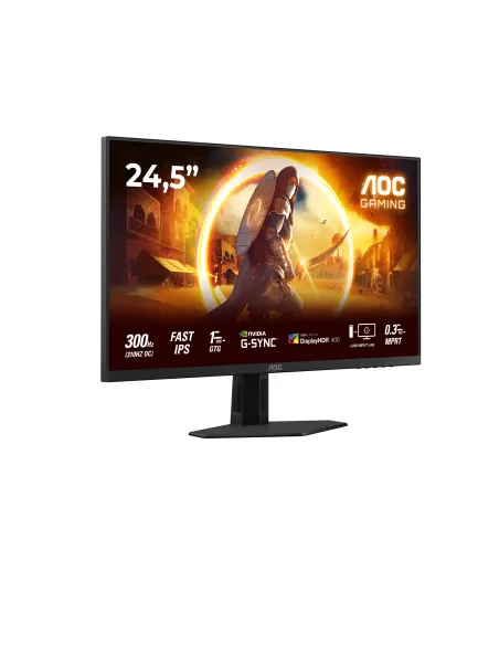 AOC G4 25G4SRE Monitor PC 62,2 cm (24.5") 1920 x 1080 Pixel Full HD LED Nero, Rosso