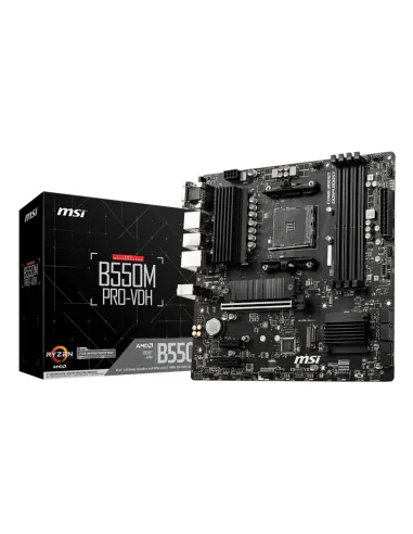MSI B550M PRO-VDH scheda madre AMD B550 Socket AM4 micro ATX
