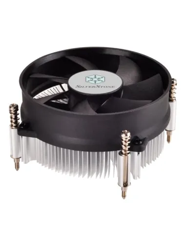 Silverstone NT09-115X Processore Refrigeratore 9,2 cm Alluminio, Nero