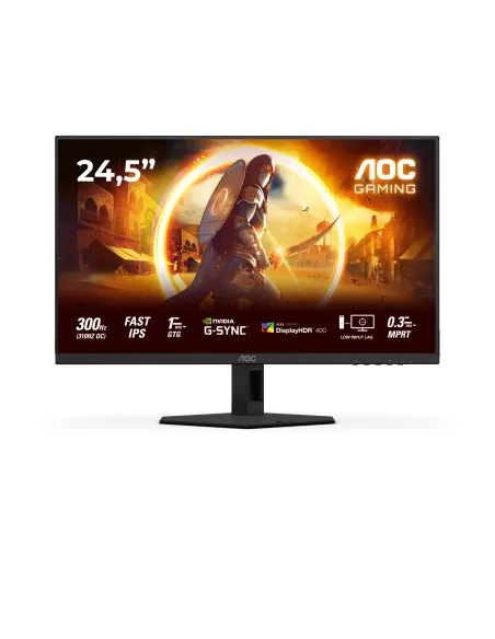 AOC G4 25G4SRE Monitor PC 62,2 cm (24.5") 1920 x 1080 Pixel Full HD LED Nero, Rosso
