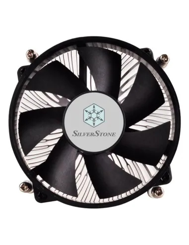 Silverstone NT09-115X Processore Refrigeratore 9,2 cm Alluminio, Nero