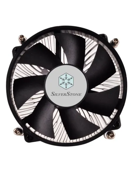 Silverstone NT09-115X Processore Refrigeratore 9,2 cm Alluminio, Nero