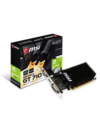MSI GT 710 2GD3H LP scheda video NVIDIA GeForce GT 710 2 GB GDDR3