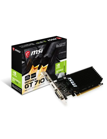 MSI GT 710 2GD3H LP scheda video NVIDIA GeForce GT 710 2 GB GDDR3