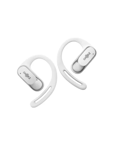SHOKZ OpenFit Air, weiss Auricolare Wireless A clip Chiamate Musica Sport Tutti i giorni Bluetooth Bianco