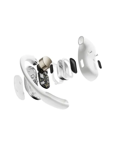 SHOKZ OpenFit Air, weiss Auricolare Wireless A clip Chiamate Musica Sport Tutti i giorni Bluetooth Bianco