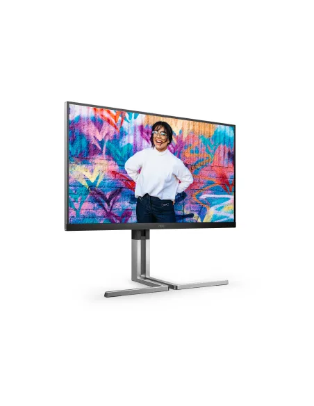 AOC Q27U3CV Monitor PC 68,6 cm (27") 2560 x 1440 Pixel Quad HD LCD Nero