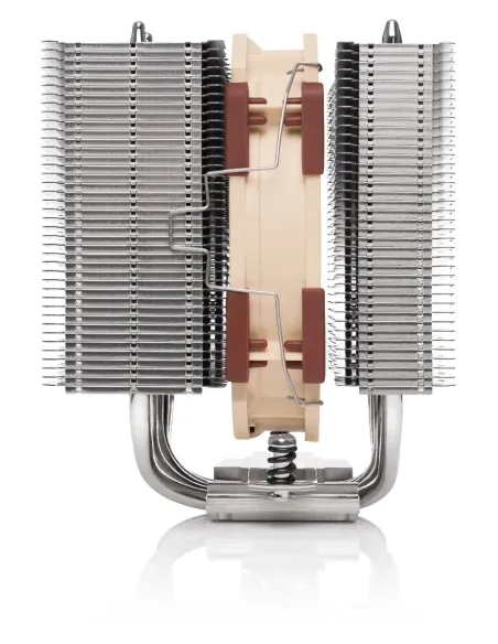 Noctua NH-D12L sistema di raffreddamento per computer Processore Raffreddatore d'aria Alluminio, Beige, Marrone