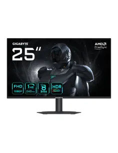 GIGABYTE G25F2A Monitor Gaming 25" FHD - 1920 x 1080, 240Hz, 1ms, 300 cd m², Display HDR 10, HDMI 2.0, DisplayPort 1.4