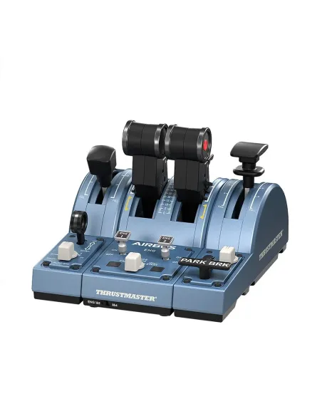 Thrustmaster TCA Captain Pack X Airbus Edition Nero, Grigio USB Joystick + leva di controllo del motore Analogico PC, Xbox