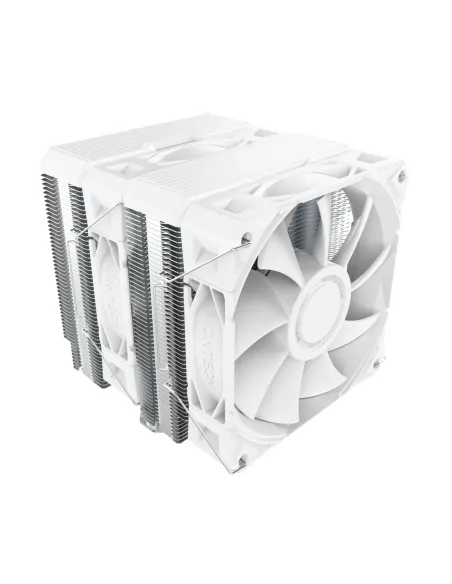 Montech NX600 Processore Raffreddatore d'aria 12 cm Bianco 1 pz