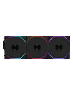 Lian Li 12RTL1W3B sistema di raffreddamento per computer Case per computer Ventilatore 12 cm Nero